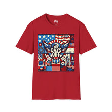 Load image into Gallery viewer, No Days Off Patriotic T-Shirt