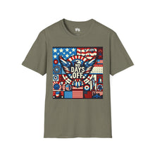 Load image into Gallery viewer, No Days Off Patriotic T-Shirt
