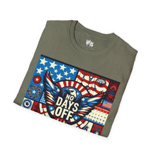 Load image into Gallery viewer, No Days Off Patriotic T-Shirt