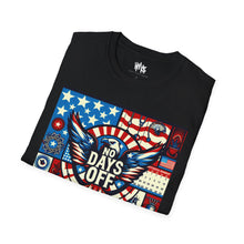 Load image into Gallery viewer, No Days Off Patriotic T-Shirt
