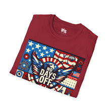 Load image into Gallery viewer, No Days Off Patriotic T-Shirt