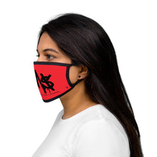 Load image into Gallery viewer, Red & Black HM$ Face Mask