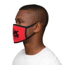 Load image into Gallery viewer, Red & Black HM$ Face Mask