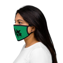 Load image into Gallery viewer, Green & Black HM$ Face Mask