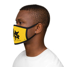 Load image into Gallery viewer, Yellow & Black HM$ Face Mask