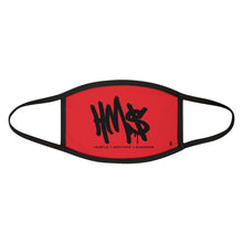 Load image into Gallery viewer, Red & Black HM$ Face Mask