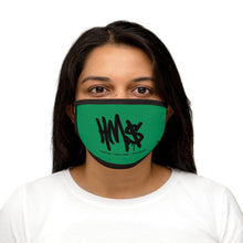 Load image into Gallery viewer, Green & Black HM$ Face Mask