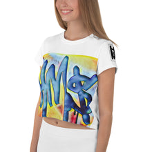 Load image into Gallery viewer, HM$ Print Crop Tee