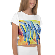 Load image into Gallery viewer, HM$ Print Crop Tee