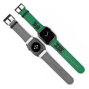 Green & Black  HM$ Watch Band