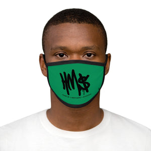 Green & Black HM$ Face Mask