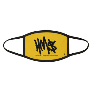 Yellow & Black HM$ Face Mask