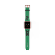 Load image into Gallery viewer, Green &amp; Black  HM$ Watch Band
