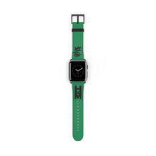 Load image into Gallery viewer, Green &amp; Black  HM$ Watch Band
