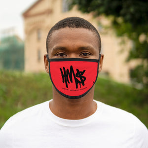 Red & Black HM$ Face Mask