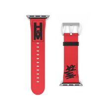 Load image into Gallery viewer, Red &amp; Black HM$ Watch Band
