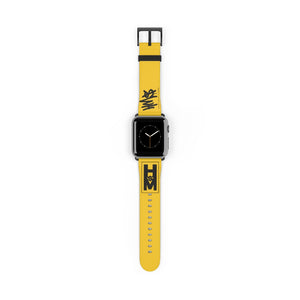 Yellow & Black  HM$ Watch Band