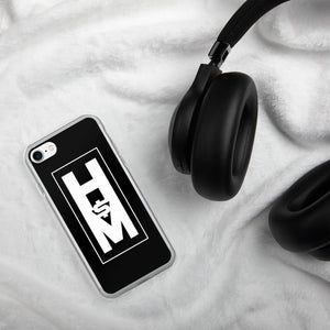 HM$ black & white iPhone Case
